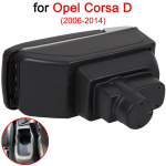 Opel Corsa k&auml;etoe kasti jaoks Opel Corsa D universaalne auto keskse k&auml;etoe hoiukarbi topsihoidja must