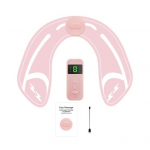 Booty Trainer koos kaugjuhtimispuldiga 6 režiimi reguleeritav Smart Hip Glute Toner EMS Muscle Stimulator Tuharatreening Patch Massager Treeningmasin roosa