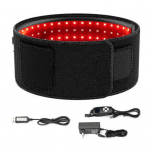 Reguleeritav punase valguse teraapiav&ouml;&ouml; k&auml;ed-vabad infrapunaravi m&auml;his valu leevendamiseks 660 nm 850 nm punase valgusega raviribad kehale US Plug sinine