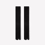 1 paar sukki Kahe varbaga sokid sokid l&otilde;hestatud varvastega sokid s&auml;&auml;re sokid kootud sokid pikad sokid helehall v&auml;rv