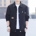 Uus mantel kevad- ja s&uuml;gisese vaba vabaaja Korea stiilis trendikad ilusad meeste topid trendikad jakitopid M