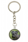 Cesky Terrier, Czech Terrier, Bohemian Terrier - keychain with your photo, key decoration, bag pendant from Art-Dog brand