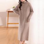 Naiste ka&scaron;miirkleit Qinghe ka&scaron;miir 30% ka&scaron;miir 70% vill s&uuml;gis-talvine ka&scaron;miir seelik pehme ja soe XL