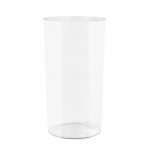 L&auml;bipaistev silindriline lillevaas Pulmapeo s&ouml;&ouml;gilaua keskosa h&uuml;dropooniline lillehoidja l&auml;bipaistvad taimed konteineri kaunistus M