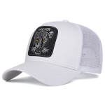 Unisex suvine pesapallim&uuml;ts hingav v&otilde;rgust hip-hop m&uuml;tsid Leopardipea tikandid Puuvillane m&uuml;ts Truckeri m&uuml;tsid must