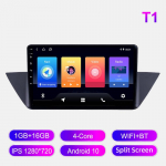 Autoraadio Android Auto Carplay BMW X1 E84 2009-2012 Multimeediumipleieri peakomplekt Stereo GPS Navigatsioon BT WIFI 2+32GB 1+16GB