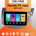 Android Carplay autoraadio Honda Fit Jazz 2007-2013 jaoks Multimeediam&auml;ngija Peaseade Stereo GPS Navigatsioon BT WIFI 2+32GB 1+16GB,LHD