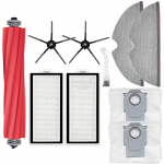 Roborock Q7 Max / Q7 Max+ tolmuimeja varuosade vahetuskomplekt, p&otilde;hihari, harjakate, tolmukotid, k&uuml;lghari, HEPA filter, mopilapid Kit 4