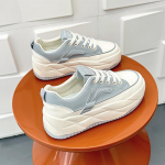 mood Platvorm Spordijalatsid Naine 2024 Uus Sisse N&ouml;&ouml;rseotavad Tossud Naised Mugav Jooksmine Vulkaniseeritud Kingad Sportlik Paksutallaga Treeningjalatsid 38 hall v&auml;rv