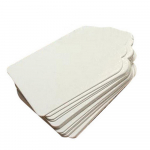 100PCS Blank Wedding Brown Kraft Paper Tag gifts papers Gift Tags valge