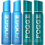 FOGG 2 Imperial Deo 120ml & 2 Majestic Deo 120ml (komplekt 4) Kehasprei - Meestele ja naistele (480 ml, 4 tk pakis)