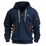 2024 S&uuml;gis/Talv Meeste Vabaaja Mitme Lukuga Varrukaga Taskuga Kapuutsiga Pullover Suur Kapuuts 3XL