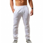 Meeste puuvillased linased p&uuml;ksid meeste s&uuml;gis uued hingavad &uuml;hev&auml;rvilised linasest p&uuml;ksid Fitness t&auml;navar&otilde;ivad S-3XL M