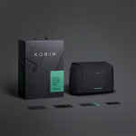 Korin Clicksling S Men Crossbody kott Waterprof Quick Access 11-tolline tahvelarvuti kott helkurpaela/magnetilise pandlaga
