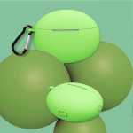 Silikoonist k&otilde;rvaklappide kaitsekate P&otilde;rutuskindel &uuml;mbris, mis sobib Huawei Freebuds 4/4i jaoks 571C Mint Green