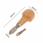 Isetehtud ehted T&ouml;&ouml;riistad Juveliirid Tihvt-kruuskruustang puidust k&auml;epidemega 2 padruniga keeratava traadi m&auml;hkimispuuri t&ouml;&ouml;riistakomplektiga