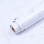 P&auml;rlmutter isekleepuv PVC-kleebis m&ouml;&ouml;bli ja k&ouml;&ouml;gi renoveerimiseks 60cm x 1m, Laser valge