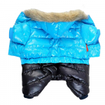 Talvised koerariided Lemmikloomade veekindlad pehme karvaga kapuutsid v&auml;ikestele ja keskmistele suurtele koertele kutsikate kasukas jope paks soe Chihuahua Yorkie lemmikloomade r&otilde;ivad sinine