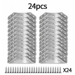 Roostevaba terasest nurgik m&ouml;&ouml;bli nurgaliitmik nurgatoestus kruviga kapi sahtli voodiraami klambrid liitmiktoestus liitmik