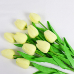 10 tk Premium kunstlilled Real Touch Tulbid Kimp v&otilde;ltslilled koju Magamistoa DIY Decor Peo pulmakaunistus 10pcs