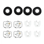 4 tk Karburaatori Remondikomplektid Sobivad Mikuni BST36 jaoks SUZUKI GSXR1100 jaoks Karburaatori Remondikomplekt Ujuk Membraan CHINA