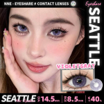 EYESHARE Colored Contact Lenses New 2PCS Fashion Purple Gray Soft Lenses Brown Natural Beauty Lenses Pink Coffee Lenses Annual Color Cosmetic Lenses