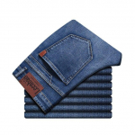 2020. aasta kevads&uuml;gis Meeste nutikad teksad, &auml;rimood, sirged, tavalised sinised venivad teksap&uuml;ksid, klassikalised meeste suured 28&ndash;40 suurused 31