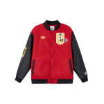 Adidas MUFCVRCT Mugav Nahas&otilde;bralik Pehme Mitmek&uuml;lgne Puuvillane Jakk Unisex Jakk Kastanipruun JF0366 XL