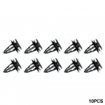 10 tk autoukse viimistluspaneeli kaardiklambrid auto plastikust neetide kinnitused MG ZS 2017-2021 MG 3 2018-2021 10116060 automaatkinnitusseadme jaoks