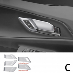 jaoks Toyota PRIUS 60 Series 2023 2024 Siseukse kaussi paneel sisemine k&auml;epideme kaitsekate, siseliistud, auto stiilis kleebis