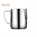 140 ml/350 ml/550 ml/900 ml piimavahustamiskann roostevabast terasest espresso aurutamiskann, piimavahustaja tass Cappuccino Latte Art jaoks XS