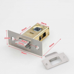 Tualettlukk Keel Vannitoa lukusilinder messingist torukujuline riiv Vannitoa ukse lukutarvikud Lukustuss&uuml;damik ruumi ukse riistvara