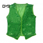Iirimaa St. Patricks Day Vest Litritega vest V kaelus Varrukateta Unisex Party Holiday Performance Festival Kandke Sobivad s&auml;rgid T-s&auml;rgid Vest roheline