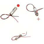 3 tk punkt-/joon-/ristlaser 650 Nm fookustava fookusega reguleeritav objektiiv Laser Red Dot dioodi moodul 3-5 V draiveri plastobjektiiviga