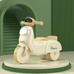 Kids Scooter 3 in 1 Kids Trike v&auml;ikelastele muusika ja tuledega PP Baby Balance Bike mootorratta disainiga poistele, t&uuml;drukutele