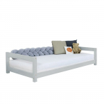 Lit enfant KIDDY 90 x 190 gris clair