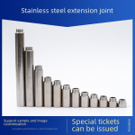 Sepistatud roostevabast terasest 4-punkti pikendus kiir&uuml;hendus sise-/v&auml;liskeermega torustiku jaoks 304-1/2*30mm