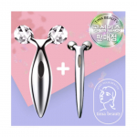 Tima Beauty N&auml;omassaaži seade, V-liini t&otilde;stmise masin, N&auml;o- ja keharull, Kahekordne ruudukujuline l&otilde;uajoone kontuur