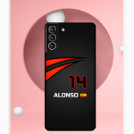 F1 v&otilde;idus&otilde;it Fernando Alonso 14 &uuml;mbris Samsung Galaxy S22 S23 S24 Ultra Note 20 10 S8 S9 S10 Plus S21 S20 FE jaoks Pehme kate Note 10 Plus
