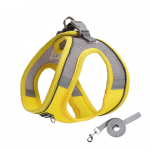 Uus koera jalutusrihm, hingav lemmikloomade rinnarihm, purunemisvastane koerarihm helkurrihm M (