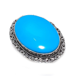 Natural Arizona Turquoise Gemstone 925 Sterling Silver Jewelry Ring Size 9 q3w20