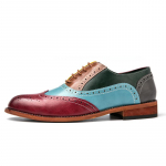 Meeste Oxford Kingad Brogue Kingad Paelad Vabaaja Meeste Kingad &Auml;ri Pulma Kleidi Jalatsid Mehelik Formaalne Oxford Suurused 38-47 44