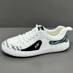 uued meestele ja naistele libisemisvastased trendikad retro vabaajajalatsid suveks hingav v&otilde;rkpinnaga vabaajajalatsid meestele 39 valge