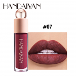 Handaiyan 8 Shade Pearl Lip Gloss Waterproof Liquid Lipstick with Transfer-Proof Glitter
