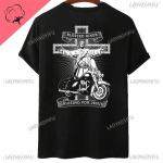 Jeesuse puuvillane T-s&auml;rk Uus Must T-s&auml;rk Vana kooli Biker Raudrist Kolju Rist Dk109 Topid S&otilde;ida elama Mootorratta T-s&auml;rk S