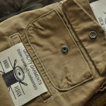 Meeste Ameerika Retro Mustust H&uuml;lgavad Lahtised Sirge L&otilde;ikega T&ouml;&ouml;riided 2XL khaki