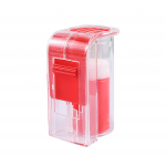 1 tk Mesilaskuninganna m&auml;rgistamise p&uuml;&uuml;dja ​​Plastikust &uuml;he k&auml;ega markerpudeli kolb Palus mesiniku t&ouml;&ouml;riist Aed Mesiniku kuninganna mesilasp&uuml;&uuml;dja punane