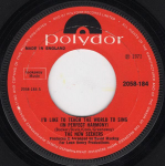 7-tolliline plaat NEW SEEKERS - I'd Like To Teach The World To Sing 2058184 Polydor 1971 UK Pop Kasutatud