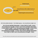 Vastupidavad K&otilde;rge Elastsusega Valged Lehmapealsenahast Kummikud Kontori- ja T&ouml;&ouml;stuslikuks Kasutuseks Diameter 6cm [1 pound approx. 700 pieces]