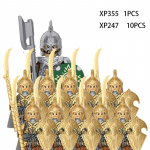 Keskaegsed Elfi Rohani s&otilde;durid Kaardiv&auml;gi lotr Tegevusfiguurid Mini Klotsid Nukk Kokkupandavad Ehitusklotsid MOC DIY M&auml;nguasjad lapse kingituseks